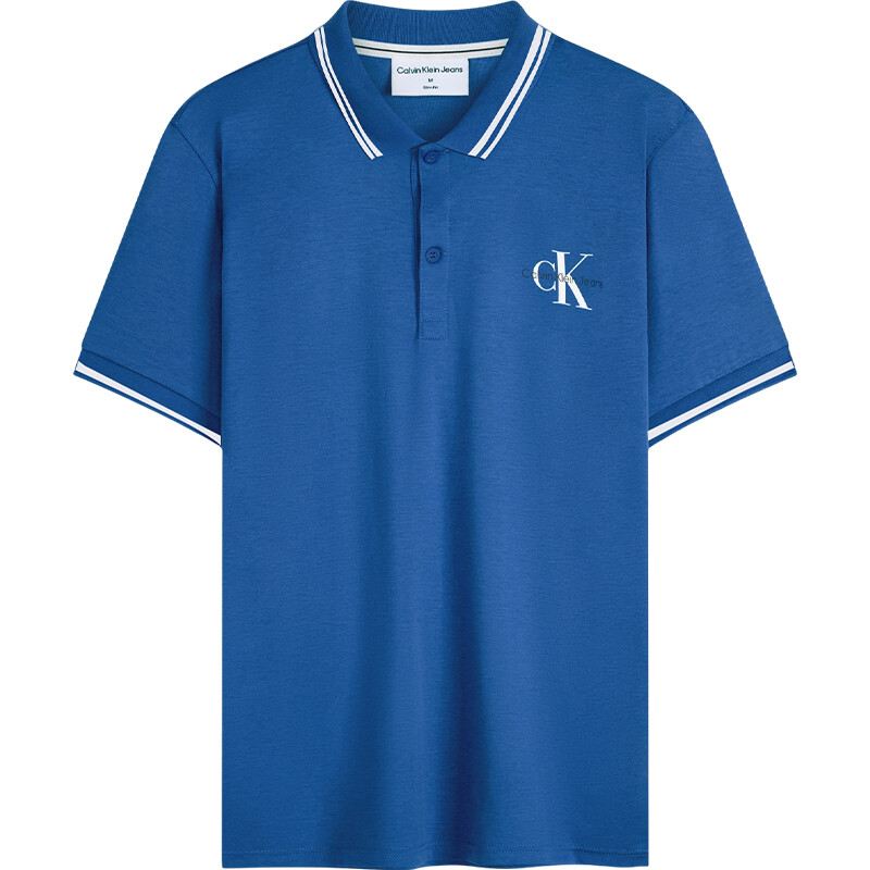 Мужская рубашка-поло Calvin Klein, цвет Blue 
Мужская рубашка-поло Calvin Klein, цвет Blue