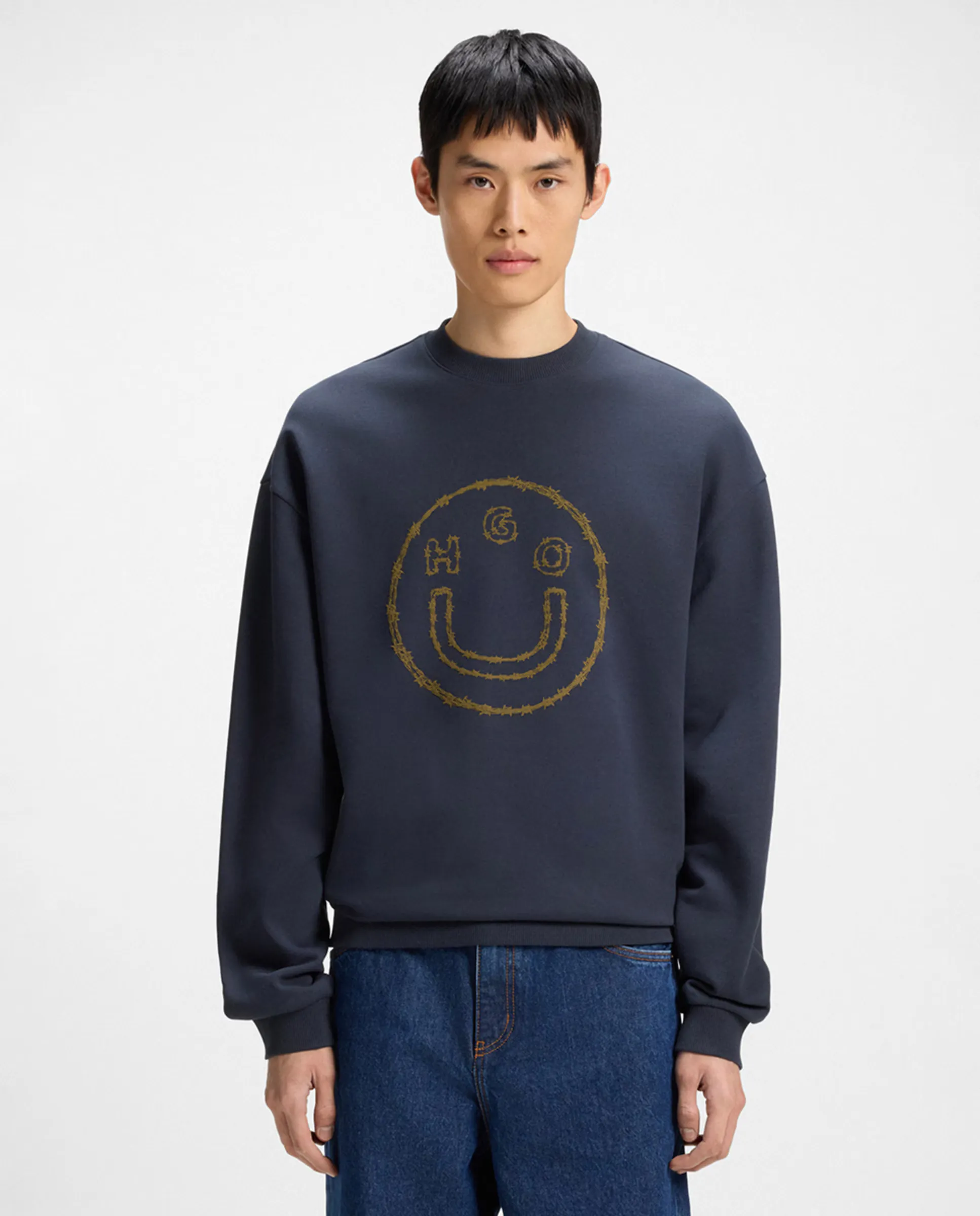 Мужская толстовка с длинным рукавом Hugo, синий
Мужская толстовка с длинным рукавом Hugo, синий