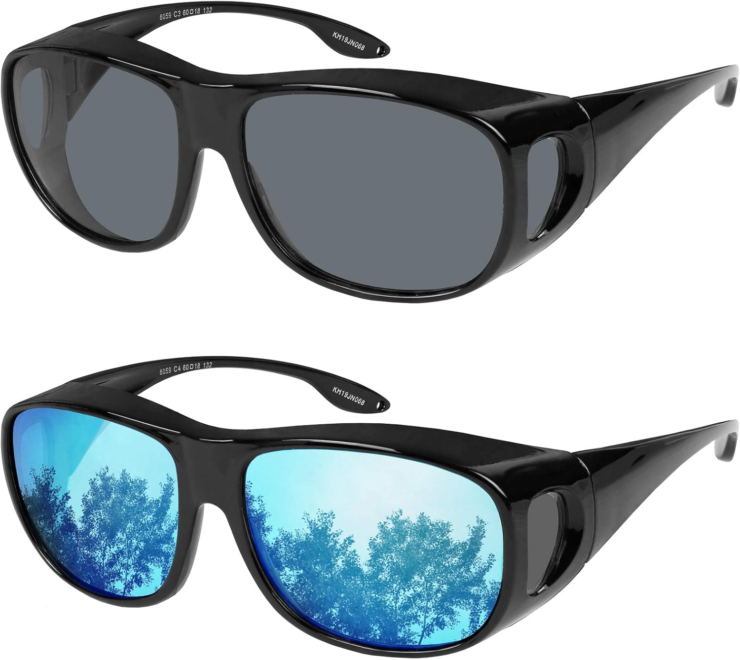 Солнцезащитные очки с поляризованными линзами, надеваемые поверх обычных очков, обеспечивают 100% защиту от УФ-излучения. Подходят для мужчин и женщин Yogo Vision, Smoke Lens and Blue Mirror Lens
Солнцезащитные очки с поляризованными линзами, надеваемые поверх обычных очков, обеспечивают 100% защиту от УФ-излучения. Подходят для мужчин и женщин Yogo Vision, Smoke Lens and Blue Mirror Lens