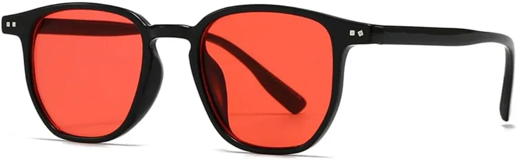 Винтажные мужские солнцезащитные очки, модные очки в стиле «чайные тона» с защитой от УФ-излучения, женские в стиле панк с заклепками VFDHN, C7black Red
Винтажные мужские солнцезащитные очки, модные очки в стиле «чайные тона» с защитой от УФ-излучения, женские в стиле панк с заклепками VFDHN, C7black Red