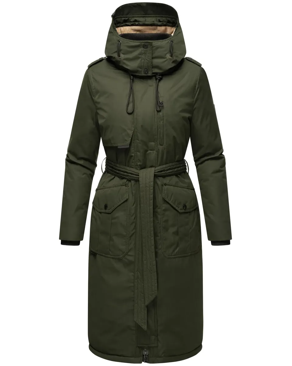 Зимнее пальто Наваху "Hokulanii", длинное зимнее женское пальто с поясом Navahoo, зеленый
Зимнее пальто Наваху "Hokulanii", длинное зимнее женское пальто с поясом Navahoo, зеленый