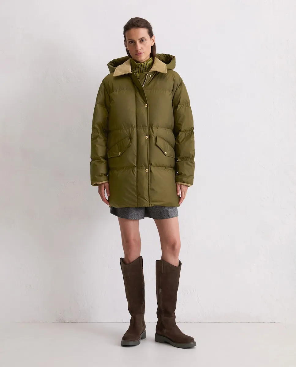 Женская парка из переработанного полиэфирного пухового утеплителя MARC O'POLO, зеленый
Женская парка из переработанного полиэфирного пухового утеплителя MARC O'POLO, зеленый