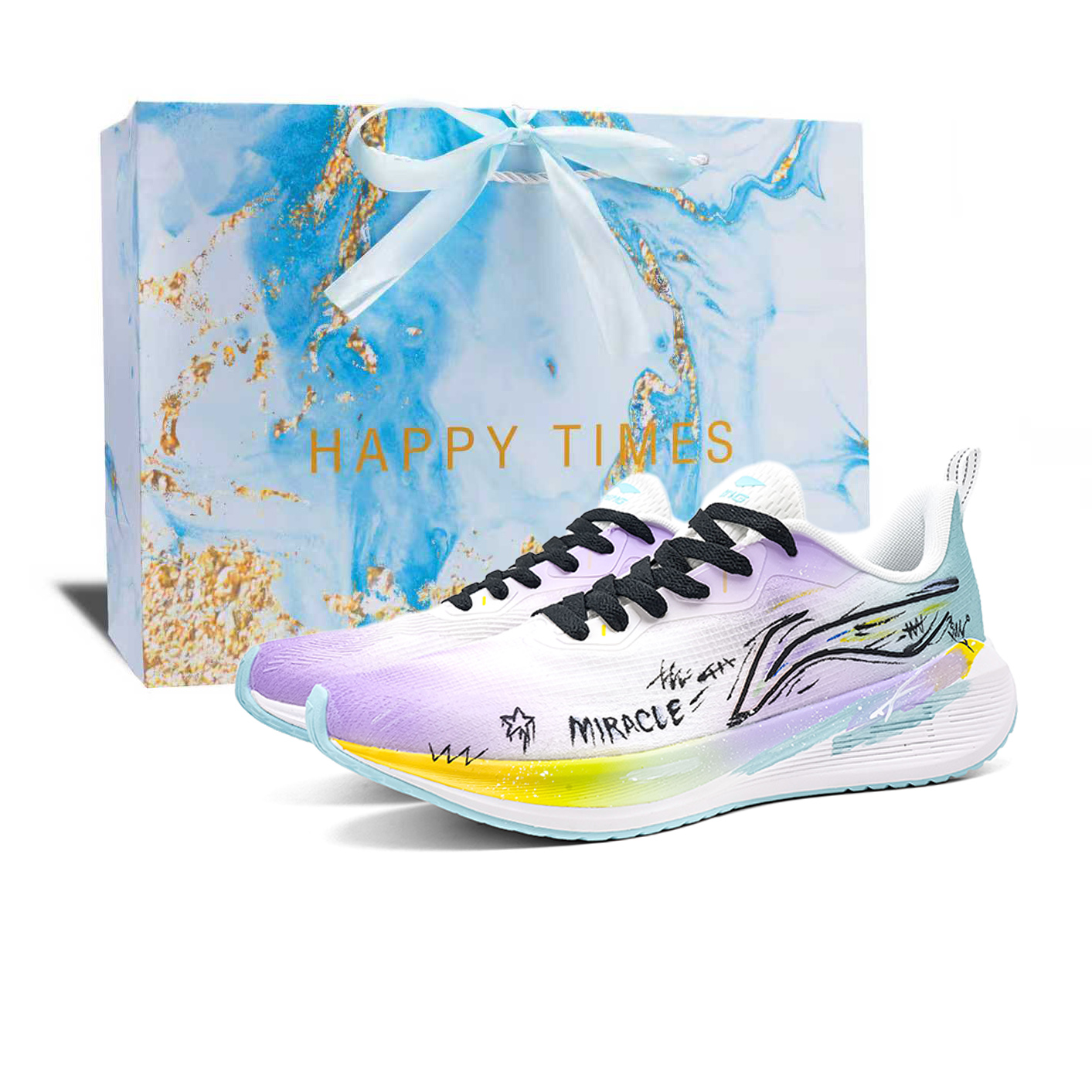 Wuyue устойчивые к истиранию кроссовки для бега мужские LINING, синий фиолетовый (comes with shopping bag)
Wuyue устойчивые к истиранию кроссовки для бега мужские LINING, синий фиолетовый (comes with shopping bag)