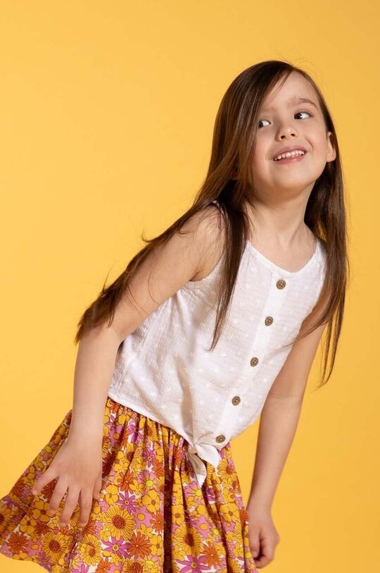 Детский хлопковый топ Coccodrillo, белый
Детский хлопковый топ Coccodrillo, белый