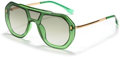 Ретро-модные солнцезащитные очки большого размера для женщин и мужчин, классические винтажные очки с защитой от УФ-излучения UV400, очки для активного отдыха MTZJH, Green
Ретро-модные солнцезащитные очки большого размера для женщин и мужчин, классические винтажные очки с защитой от УФ-излучения UV400, очки для активного отдыха MTZJH, Green