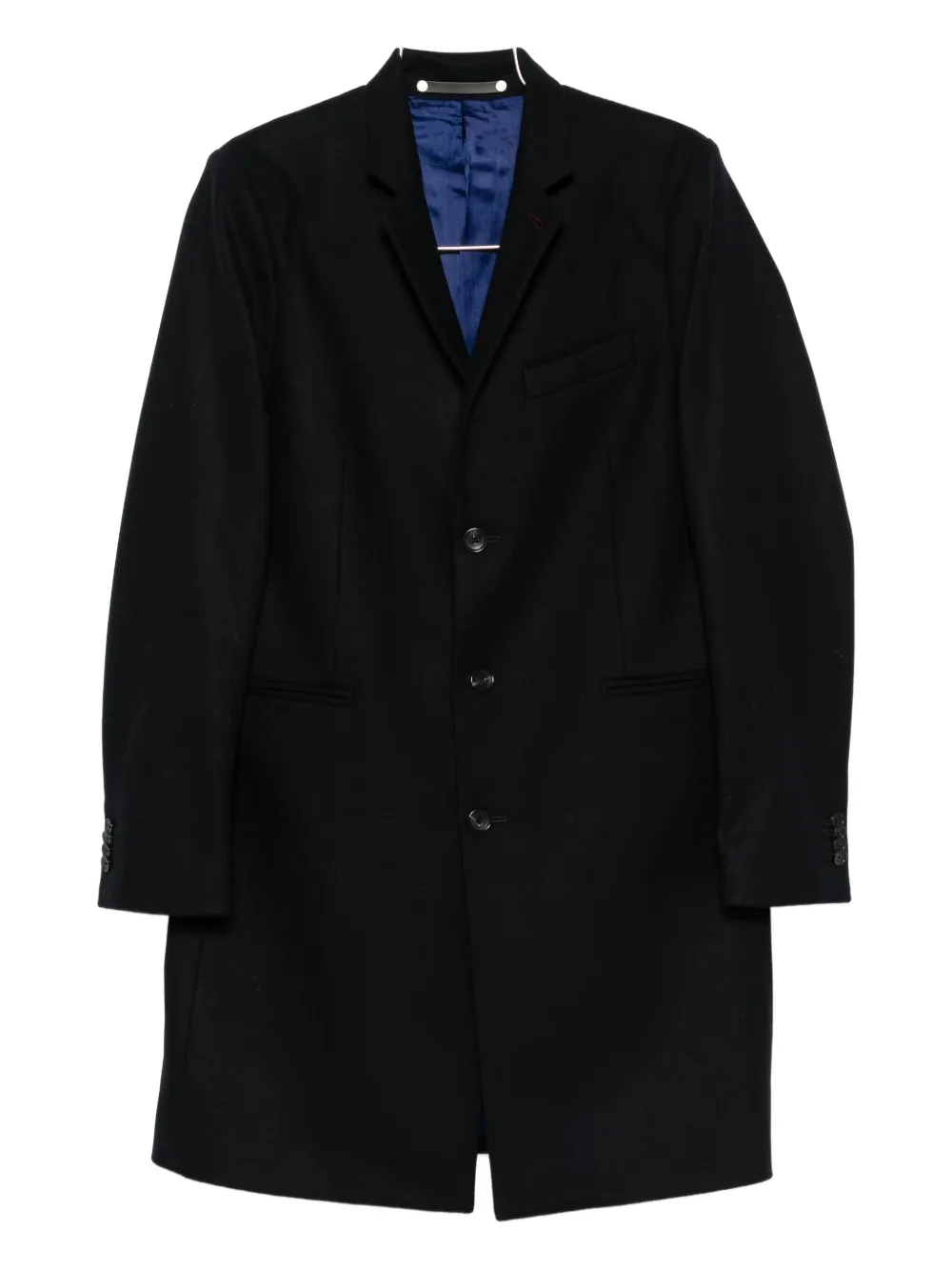 Пальто из смесовой шерсти с тремя пуговицами Paul Smith, черный
Пальто из смесовой шерсти с тремя пуговицами Paul Smith, черный