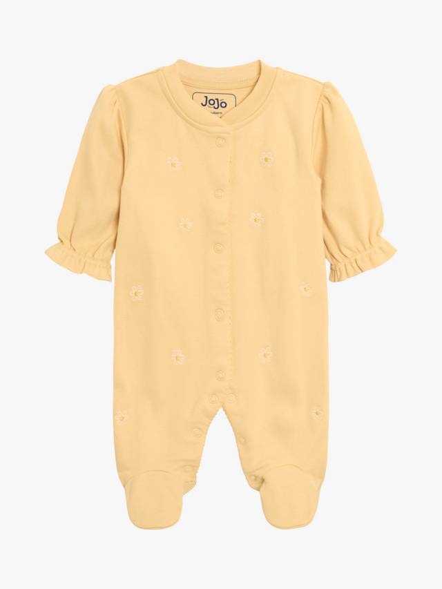 Детский хлопчатобумажный комбинезон для сна с вышивкой JoJo Maman Bébé, желтый
Детский хлопчатобумажный комбинезон для сна с вышивкой JoJo Maman Bébé, желтый