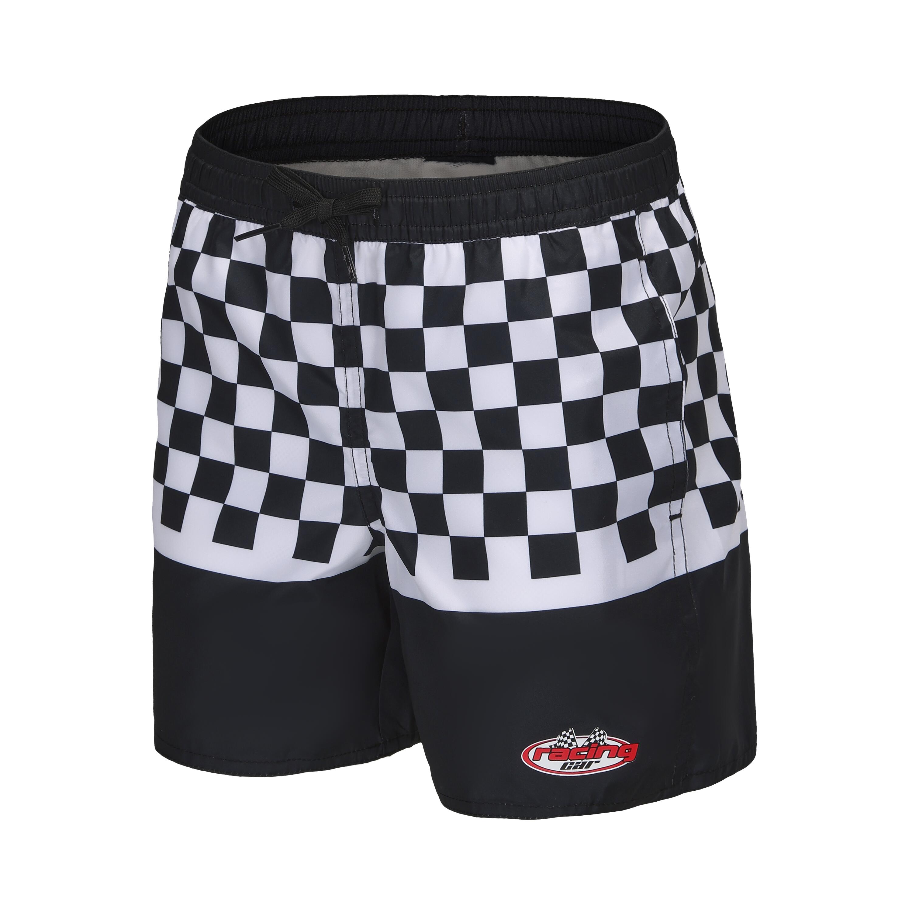 Мужские детские шорты для сёрфинга и пляжа Olaian 100 CHECKERBOARD 
Мужские детские шорты для сёрфинга и пляжа Olaian 100 CHECKERBOARD