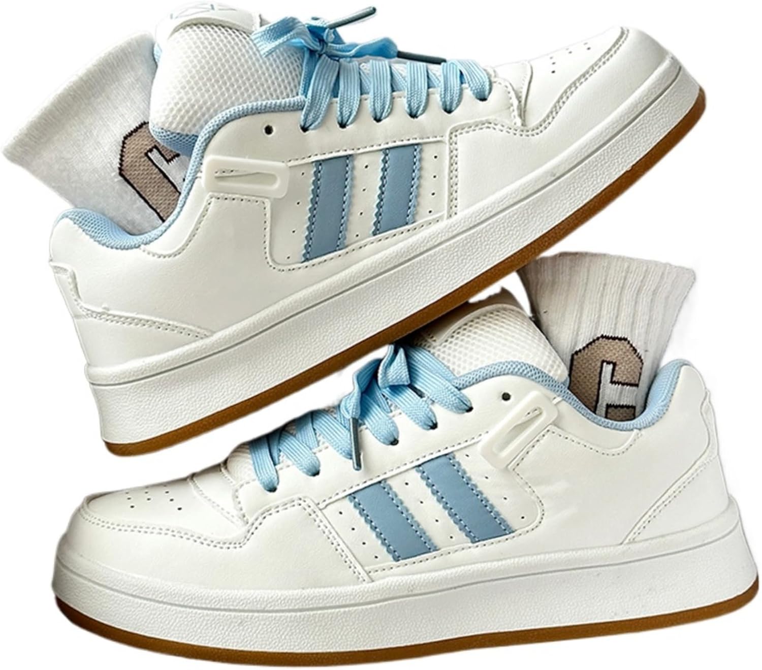 Женские и мужские кроссовки ZQW Y2K с платформой, повседневные, на шнуровке, спортивные, милые, для прогулок, с нескользящей подошвой, низкие, в различных цветах, белый/синий
Женские и мужские кроссовки ZQW Y2K с платформой, повседневные, на шнуровке, спортивные, милые, для прогулок, с нескользящей подошвой, низкие, в различных цветах, белый/синий