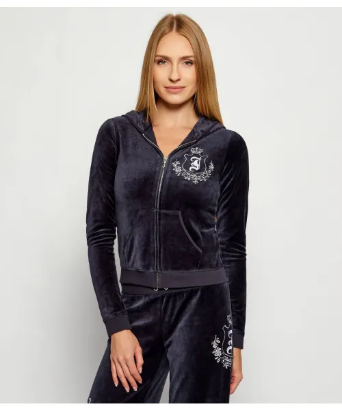 Толстовка House of Juicy Robyn Slim fit Juicy Couture, синий
Толстовка House of Juicy Robyn Slim fit Juicy Couture, синий