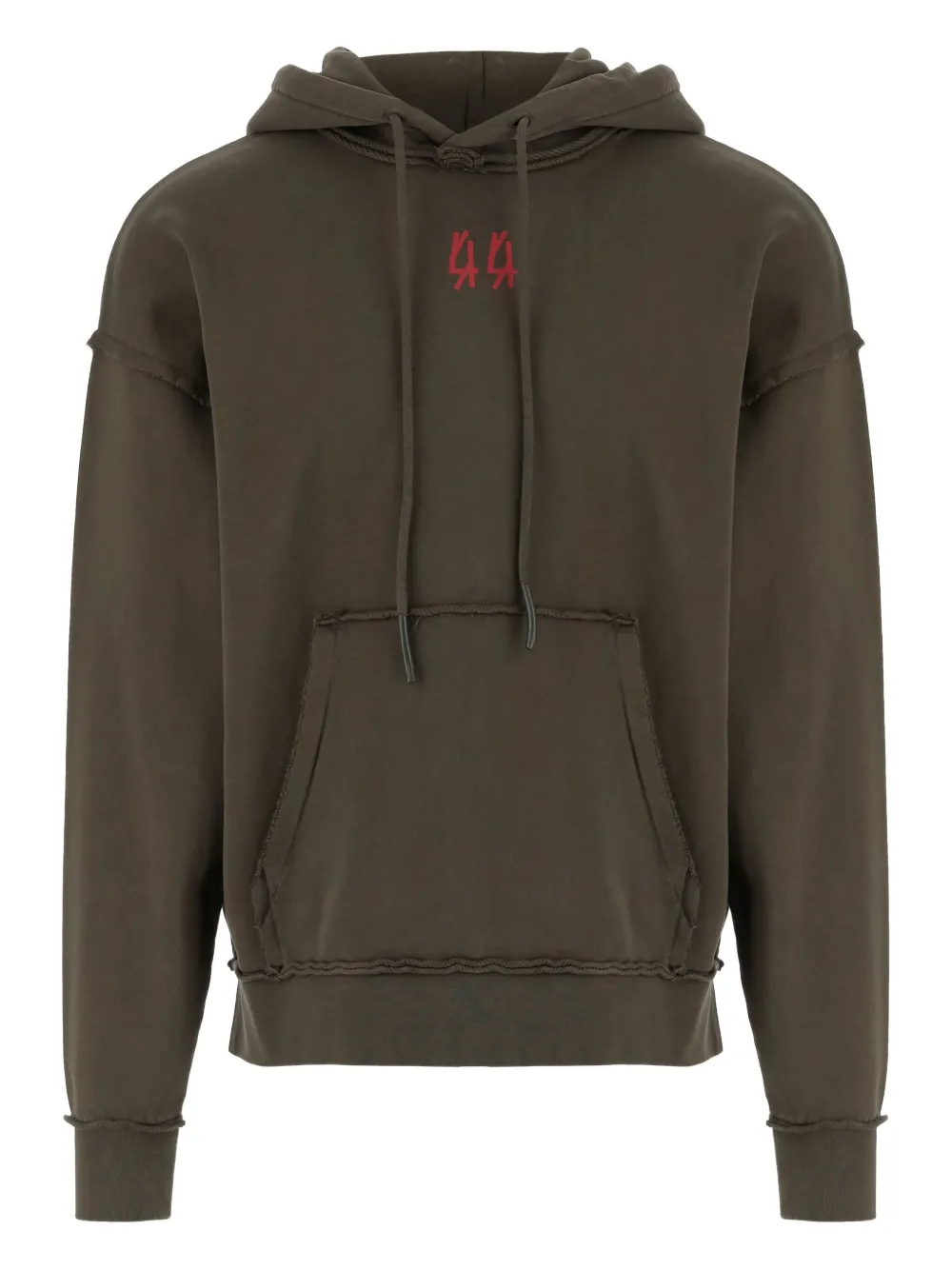 Толстовка с логотипом и бахромой по краям 44 LABEL GROUP, зеленый
Толстовка с логотипом и бахромой по краям 44 LABEL GROUP, зеленый