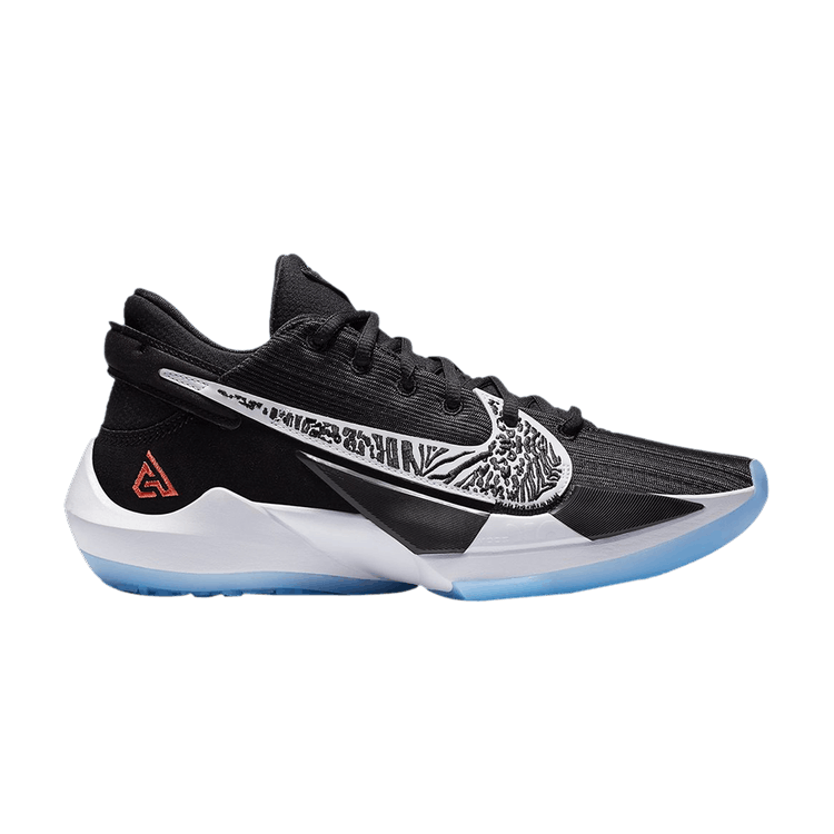 Кроссовки Zoom Freak 2 EP 'Black White', черный 
Кроссовки Zoom Freak 2 EP 'Black White', черный