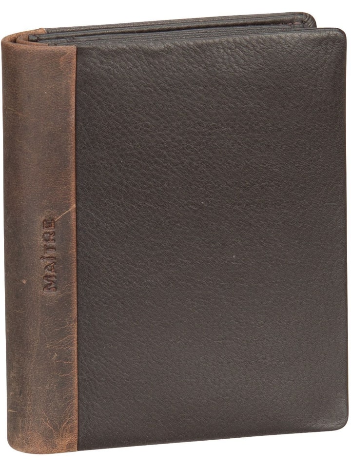 Кошелек Bundenbach Hainer Billfold V8 темно-коричневого цвета Maître
Кошелек Bundenbach Hainer Billfold V8 темно-коричневого цвета Maître