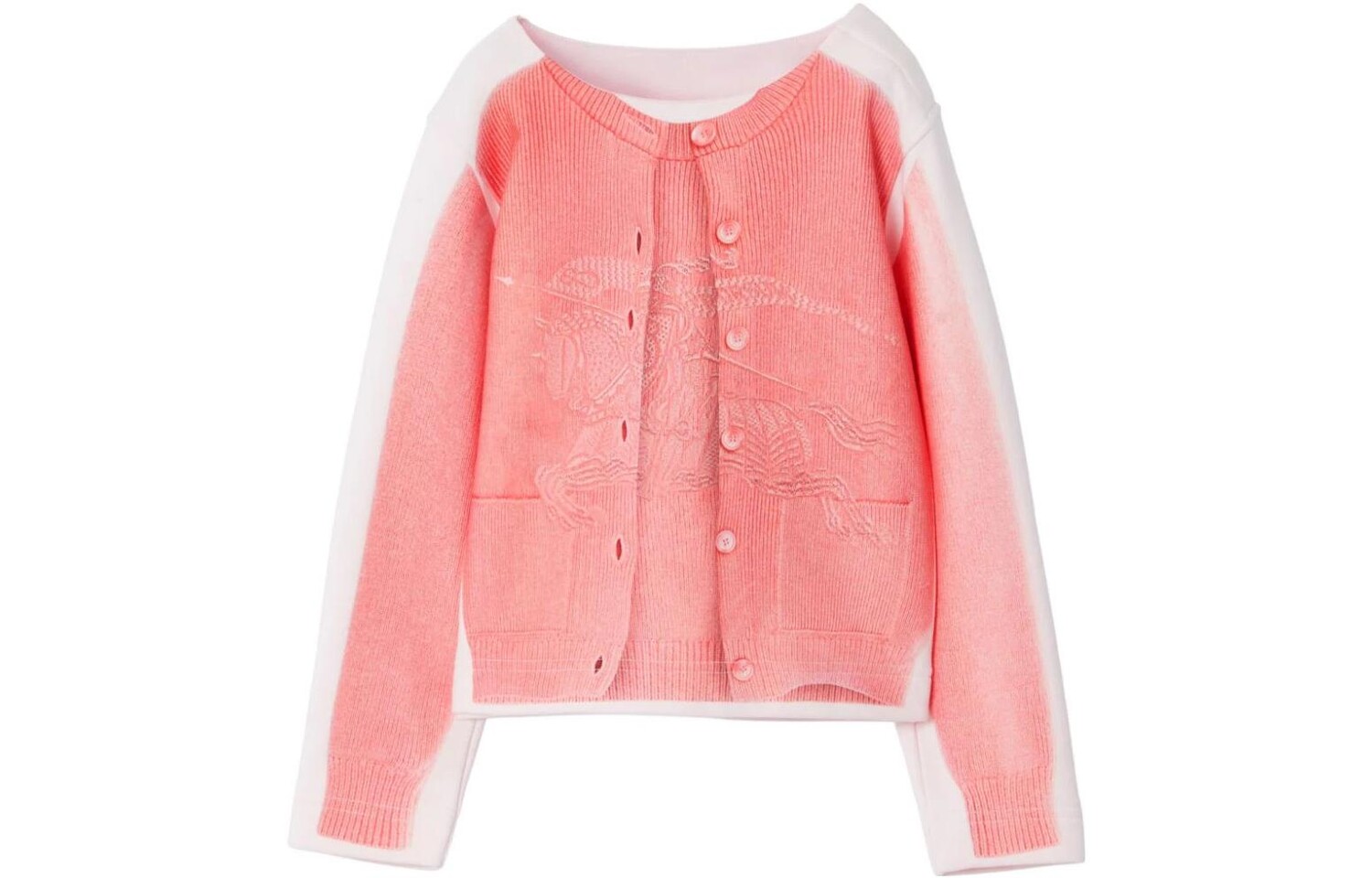 Свитер детский Burberry, бело-розовый
Свитер детский Burberry, бело-розовый