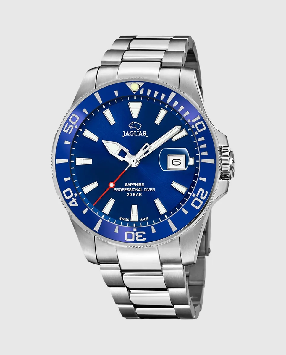 J860/C Мужские часы Executive в серебристо-стальном корпусе Jaguar, серебряный
J860/C Мужские часы Executive в серебристо-стальном корпусе Jaguar, серебряный