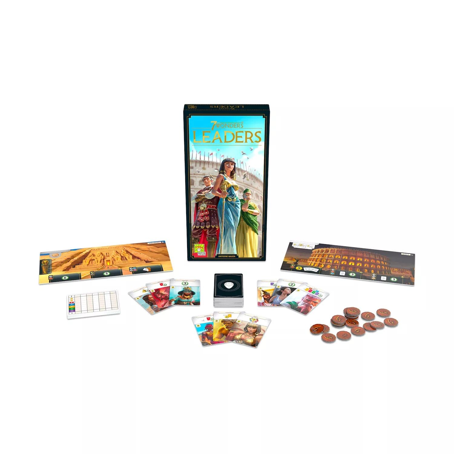 Настольная игра Repos Production 7 Wonders: Leaders Expansion (новое издание) Repos Production
Настольная игра Repos Production 7 Wonders: Leaders Expansion (новое издание) Repos Production