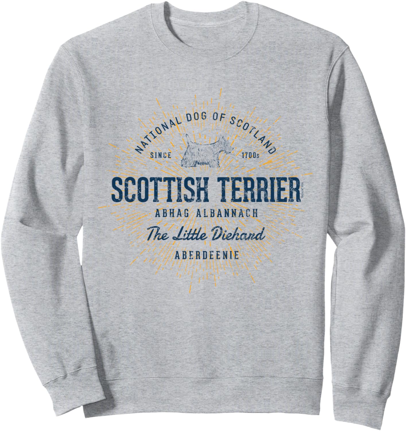 Винтажная толстовка с изображением шотландского терьера Scottish Terrier By Treaja, серый
Винтажная толстовка с изображением шотландского терьера Scottish Terrier By Treaja, серый