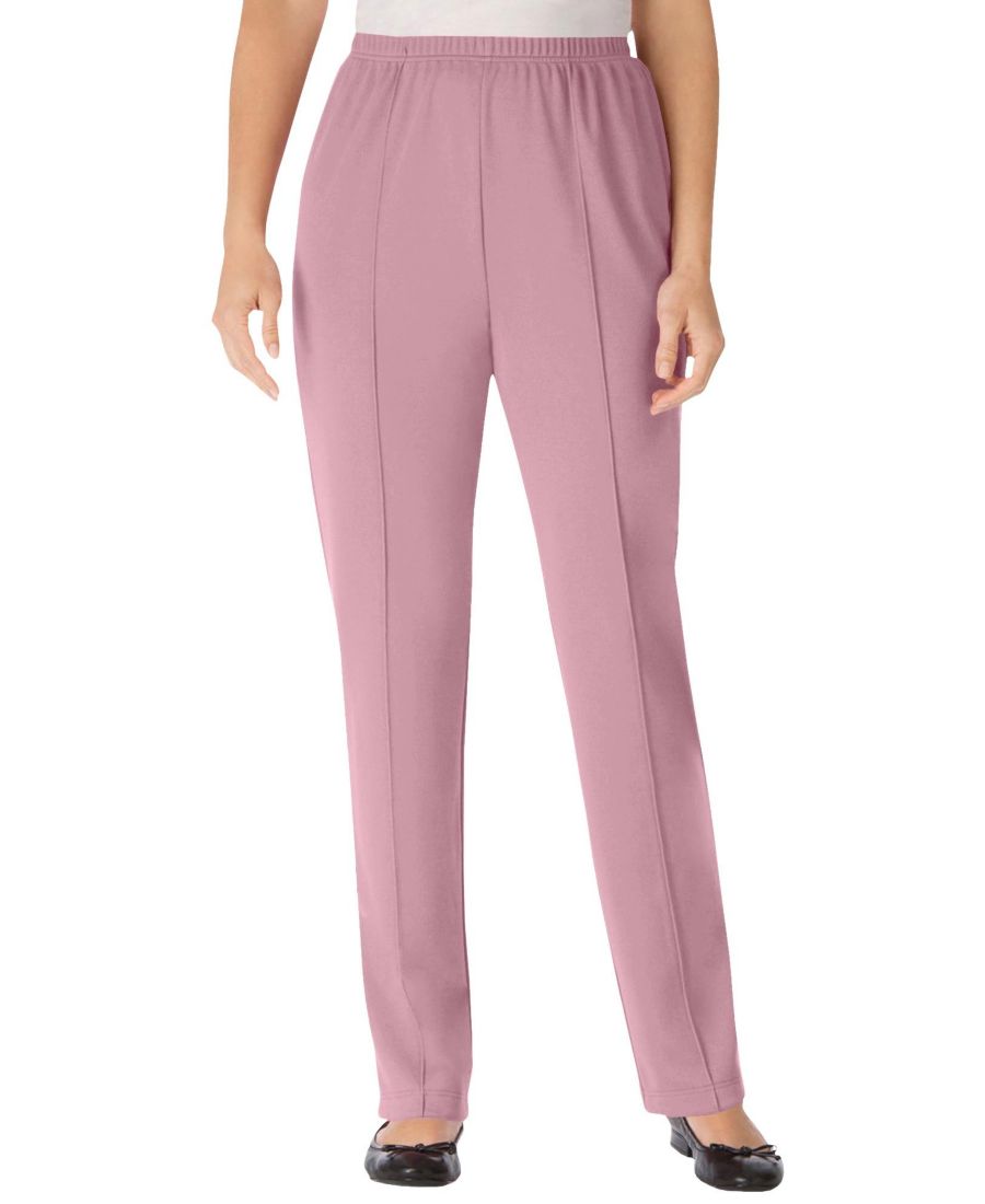 Женские трикотажные брюки Within с эластичным поясом, которые легко надеваются и не требуют особого ухода Woman Within, Dusty pink
Женские трикотажные брюки Within с эластичным поясом, которые легко надеваются и не требуют особого ухода Woman Within, Dusty pink