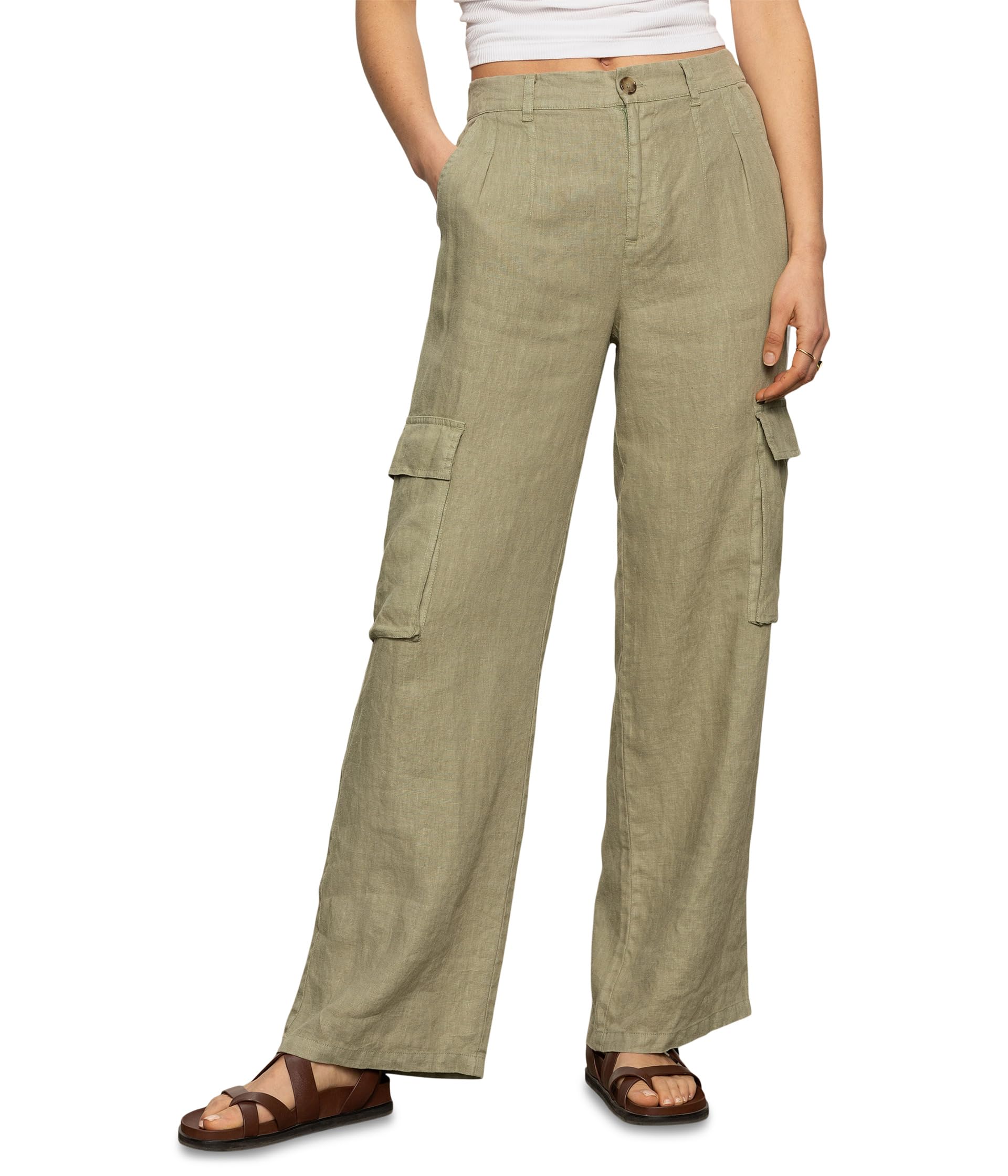 Брюки Sanctuary Hopper Straight Leg Cargo, Sage
Брюки Sanctuary Hopper Straight Leg Cargo, Sage