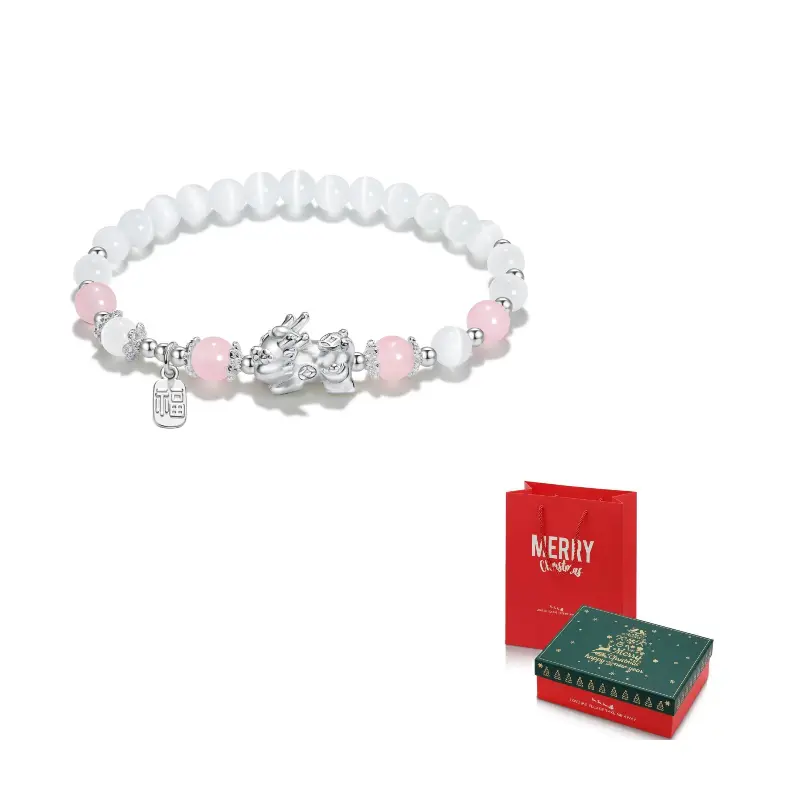 Stylejing Розовый хрустальный браслет, унисекс
Stylejing Розовый хрустальный браслет, унисекс