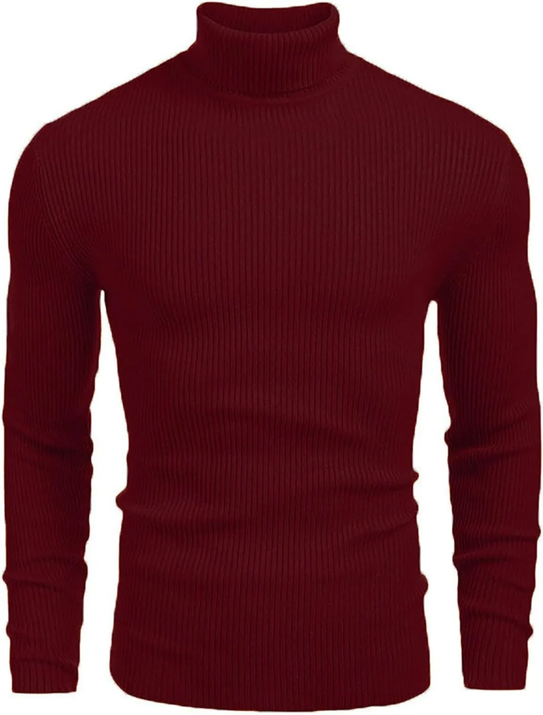 Мужской свитер-водолазка термо slim fit с ребристым узором
Мужской свитер-водолазка термо slim fit с ребристым узором