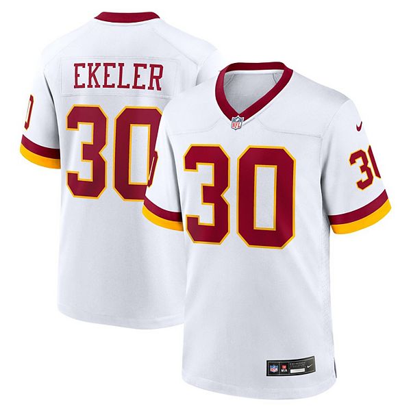 Мужская футболка austin ekeler white washington commanders game super bowl era Nike
Мужская футболка austin ekeler white washington commanders game super bowl era Nike