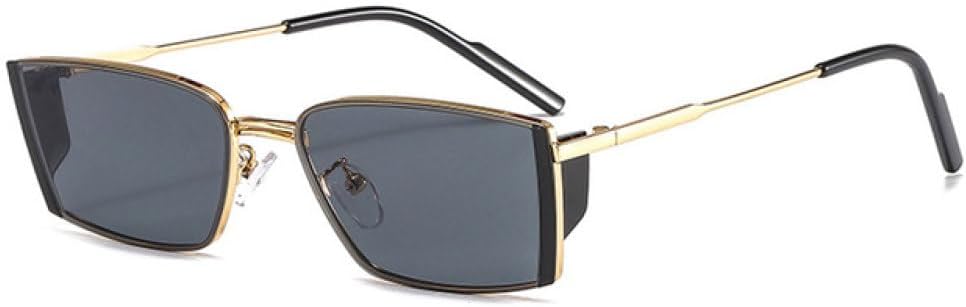 Панк-очки, маленькие прямоугольные, для женщин и мужчин, модные квадратные солнцезащитные очки для женщин, в стиле стимпанк, ретро, очки с защитой от УФ-излучения UV400 generic, Gold-black
Панк-очки, маленькие прямоугольные, для женщин и мужчин, модные квадратные солнцезащитные очки для женщин, в стиле стимпанк, ретро, очки с защитой от УФ-излучения UV400 generic, Gold-black