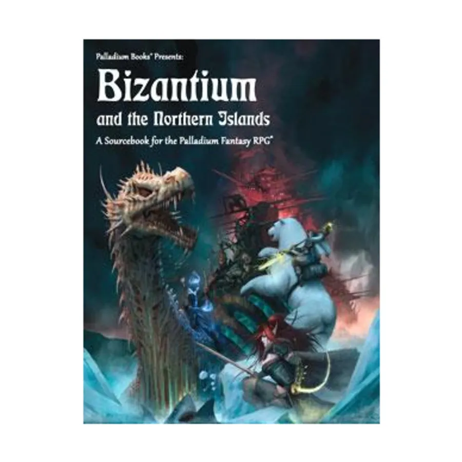 Bizantium & the Northern Islands, Palladium Fantasy, мягкая обложка
Bizantium & the Northern Islands, Palladium Fantasy, мягкая обложка