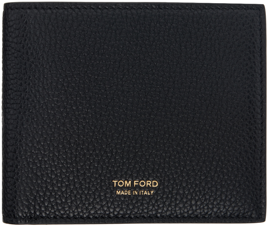 Классический кошелек двойного сложения из зернистой кожи TOM FORD, черный
Классический кошелек двойного сложения из зернистой кожи TOM FORD, черный