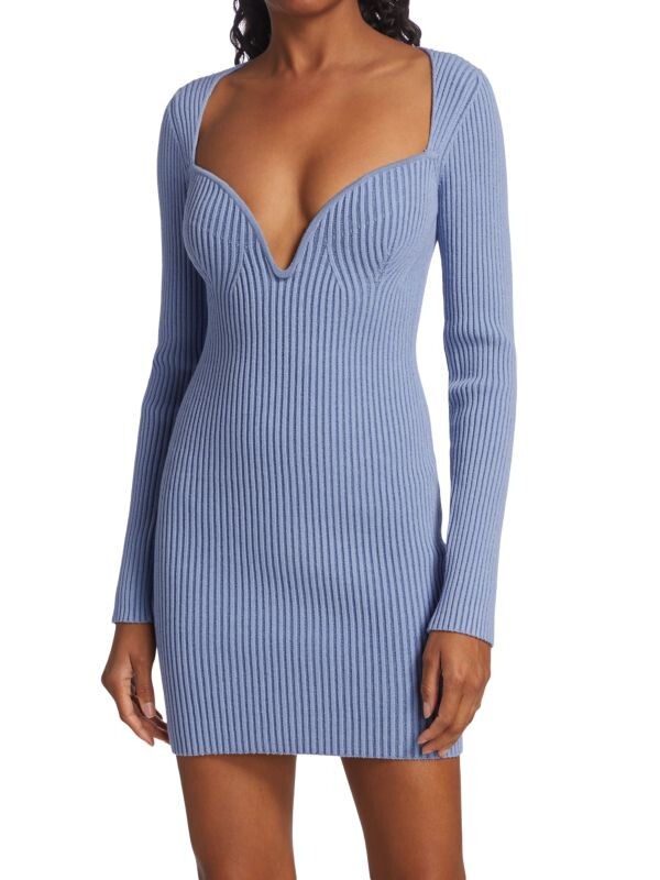 Мини-платье Mija Gauge81 вязаное в рубчик шерстяное, светло-бежевый
Мини-платье Mija Gauge81 вязаное в рубчик шерстяное, светло-бежевый