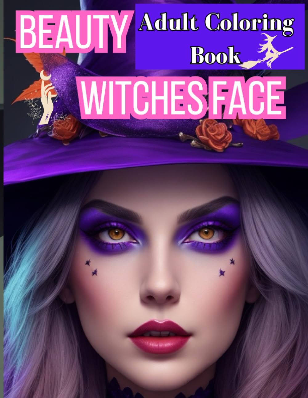 Halloween Witches Coloring Book: Beauty Witches Face Coloring Book, 52 Pages, 26 Designs, Beauty Witches Face 26, Adult Coloring Book, 8.5 x 11 Paper Size, Fun Time (Independently published)
Halloween Witches Coloring Book: Beauty Witches Face Coloring Book, 52 Pages, 26 Designs, Beauty Witches Face 26, Adult Coloring Book, 8.5 x 11 Paper Size, Fun Time (Independently published)