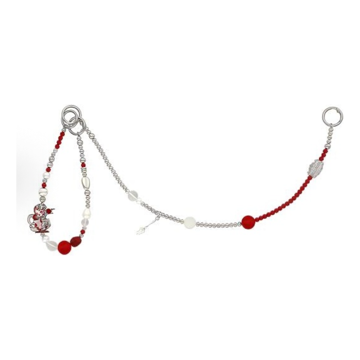 Многофункциональный кулон Pop Mart SKULLPANDA из серии «Начало пира» под названием «Серебряный кувшин для кларета»
Многофункциональный кулон Pop Mart SKULLPANDA из серии «Начало пира» под названием «Серебряный кувшин для кларета»