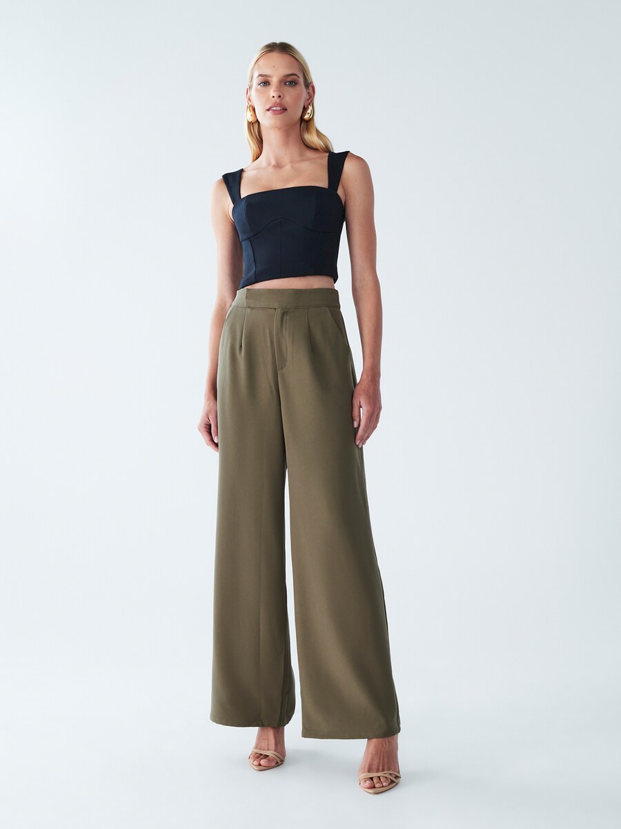 Широкие брюки BWLDR Autumn, оливковый
Широкие брюки BWLDR Autumn, оливковый