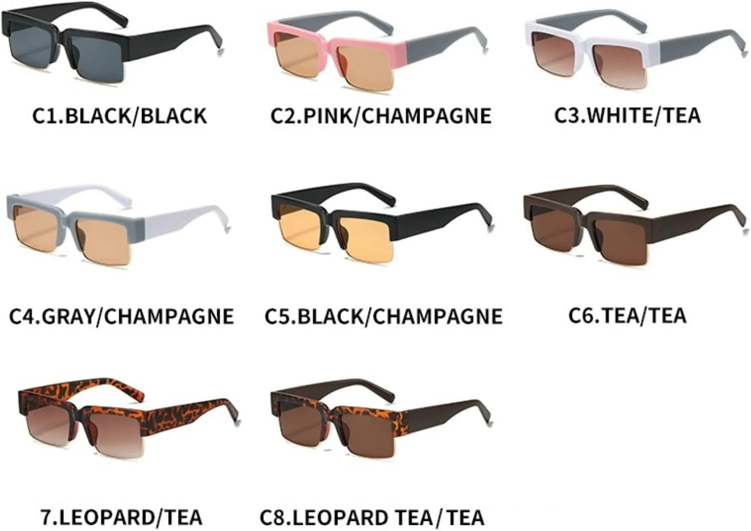 Солнцезащитные очки с защитой UV400 | Цветные линзы | Легкая оправа | Для женщин и мужчин | Для занятий спортом на открытом воздухе и вождения DSVIGF, Leopard Tea
Солнцезащитные очки с защитой UV400 | Цветные линзы | Легкая оправа | Для женщин и мужчин | Для занятий спортом на открытом воздухе и вождения DSVIGF, Leopard Tea