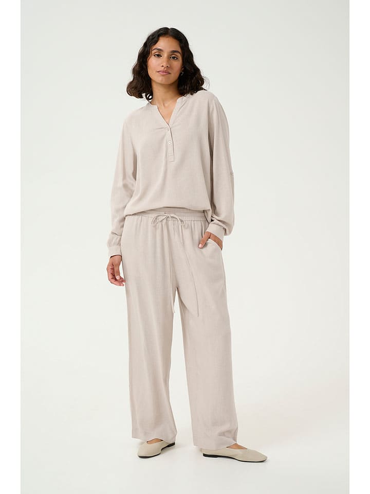 Kaffe Брюки Marlene "Milia" кремового цвета
Kaffe Брюки Marlene "Milia" кремового цвета