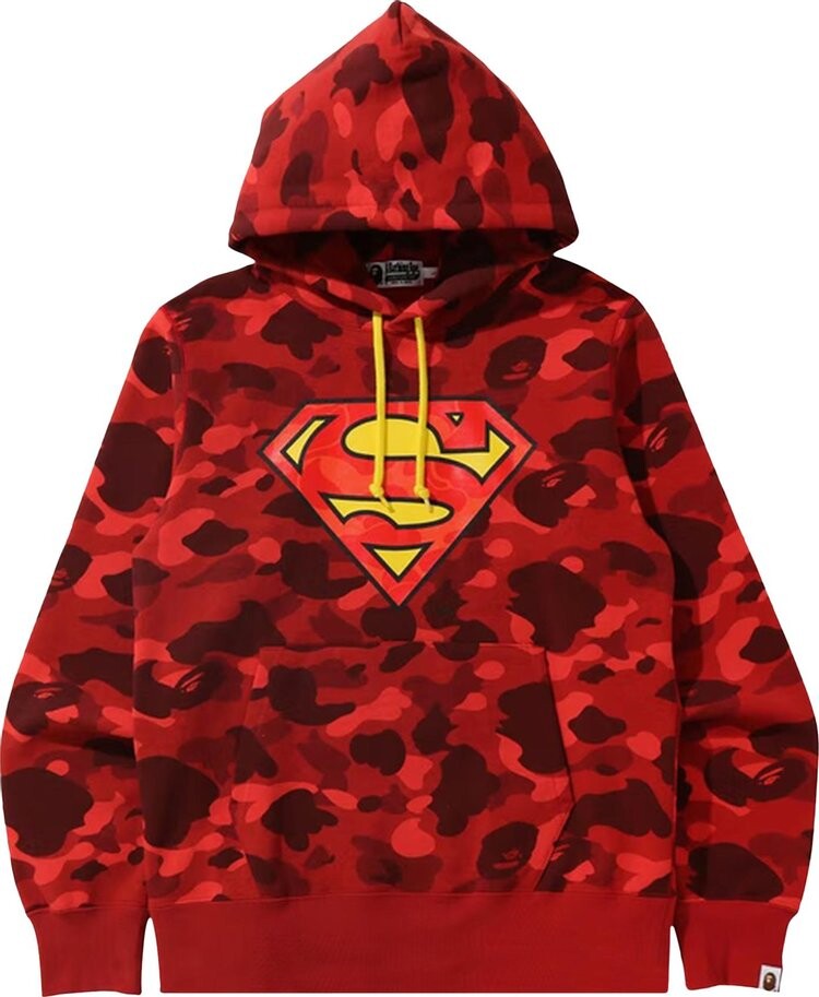 Худи BAPE x DC Superman Camo Pullover Hoodie 'Red', красный
Худи BAPE x DC Superman Camo Pullover Hoodie 'Red', красный
