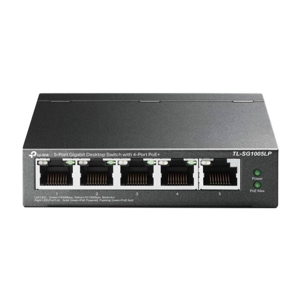 Коммутатор TP-Link TL-SG1005LP
Коммутатор TP-Link TL-SG1005LP