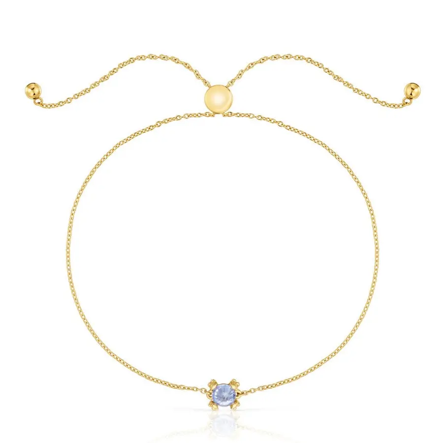 Браслет Tous Color Pills, золото/танзанит
Браслет Tous Color Pills, золото/танзанит