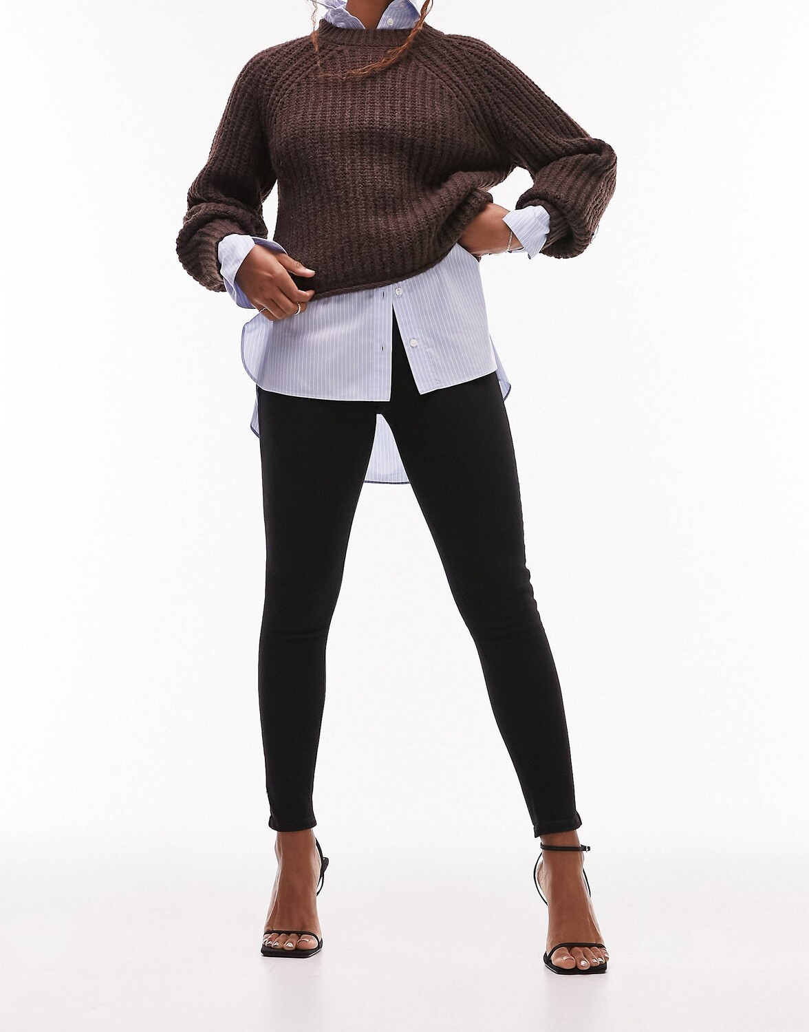 Черные джинсы Jamie Topshop Hourglass
Черные джинсы Jamie Topshop Hourglass