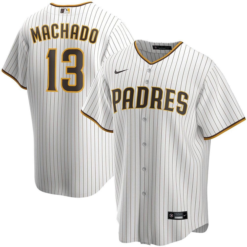 Мужская белая майка Nike Manny Machado San Diego Padres Alternate Replica Player, цвет Pad White
Мужская белая майка Nike Manny Machado San Diego Padres Alternate Replica Player, цвет Pad White