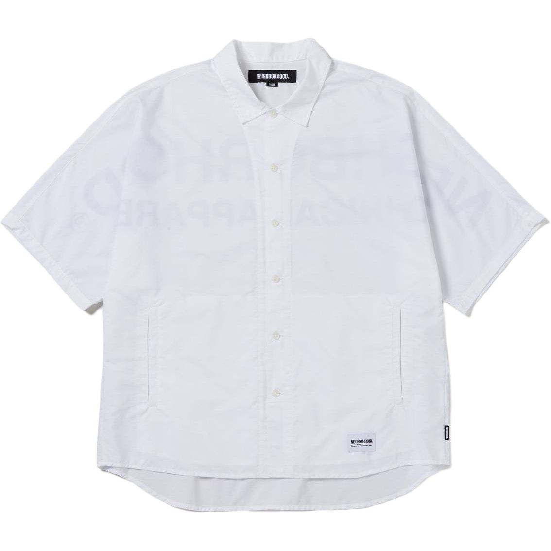 Хлопковая рубашка с принтом логотипа NEIGHBORHOOD, белый
Хлопковая рубашка с принтом логотипа NEIGHBORHOOD, белый