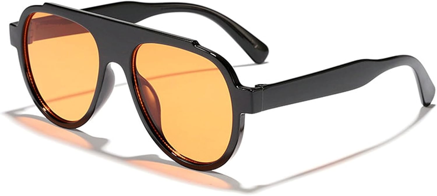 Солнцезащитные очки Helena Retro Pilot для женщин, модные, увеличенного размера, дизайнерские, с градиентным переходом цвета, защита от УФ-излучения UV400. Солнцезащитные очки для мужчин, трендовые, овальной формы, C3
Солнцезащитные очки Helena Retro Pilot для женщин, модные, увеличенного размера, дизайнерские, с градиентным переходом цвета, защита от УФ-излучения UV400. Солнцезащитные очки для мужчин, трендовые, овальной формы, C3