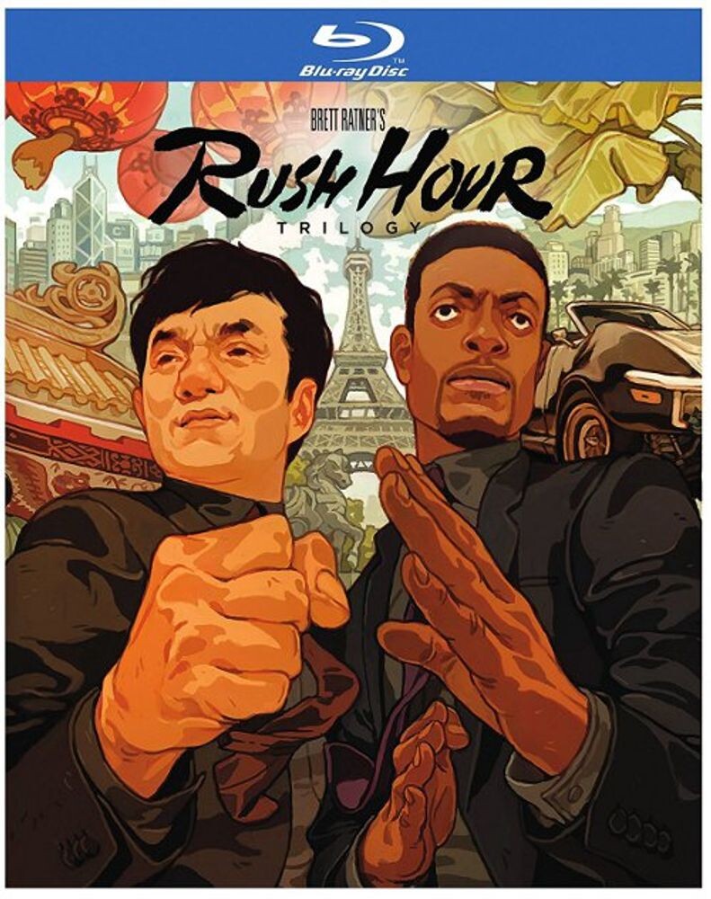 Диск Blu-ray Rush Hour Trilogy
Диск Blu-ray Rush Hour Trilogy