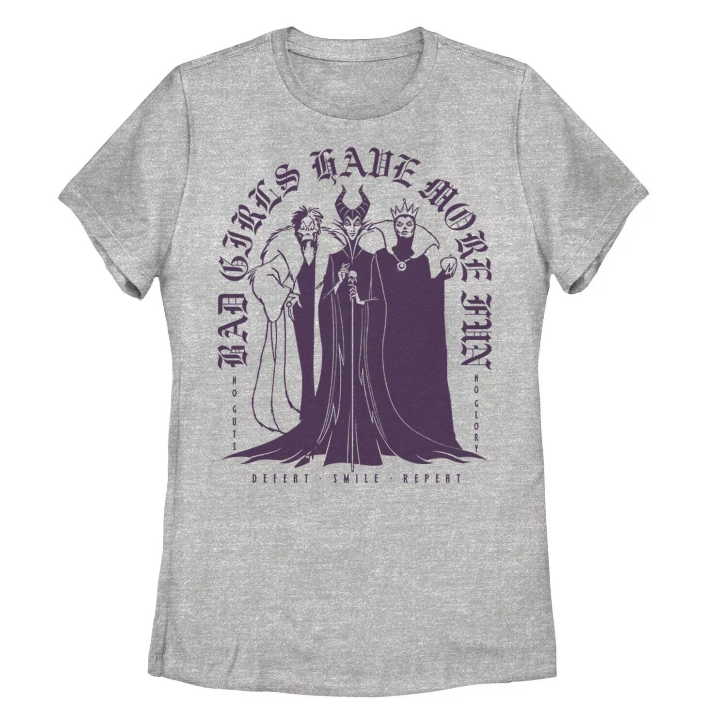 Футболка с рисунком «Плохие девчонки веселее» Disney Villains Juniors Licensed Character
Футболка с рисунком «Плохие девчонки веселее» Disney Villains Juniors Licensed Character