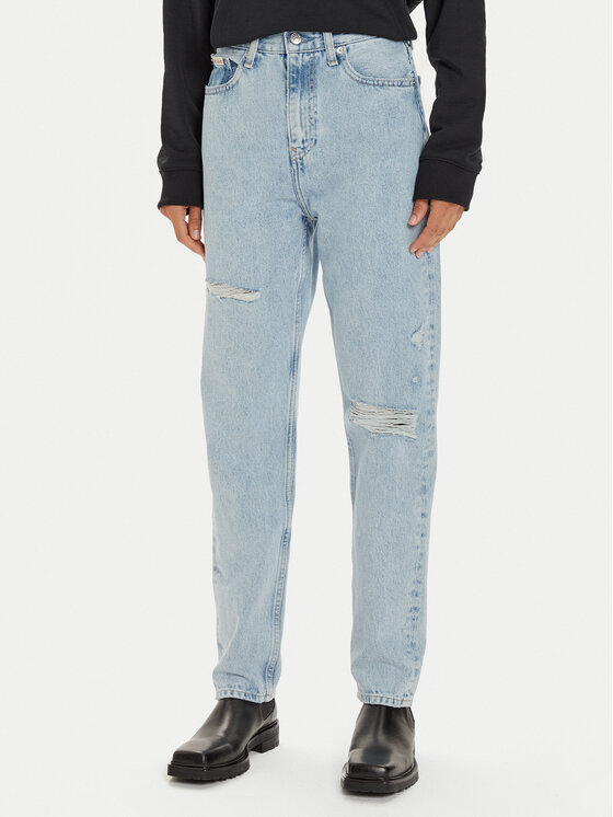 Джинсы прямого кроя Calvin Klein Jeans, синий
Джинсы прямого кроя Calvin Klein Jeans, синий