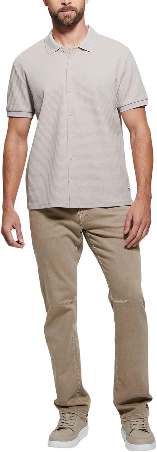 GUESS Мужская рубашка с коротким рукавом Aster Knit, Mindful
GUESS Мужская рубашка с коротким рукавом Aster Knit, Mindful