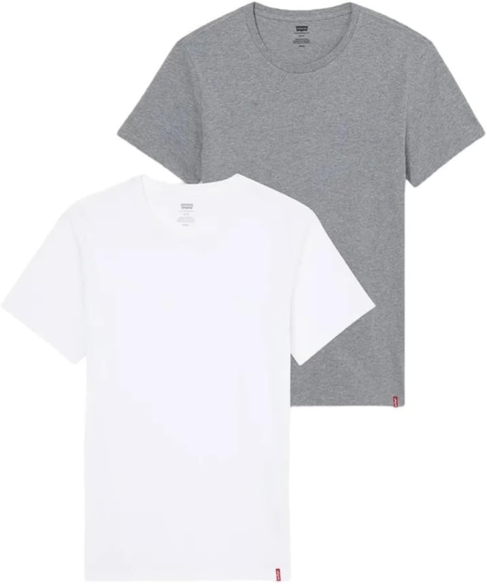 Мужские футболки с коротким рукавом Levi's (комплект из 2 штук), белый/серый
Мужские футболки с коротким рукавом Levi's (комплект из 2 штук), белый/серый