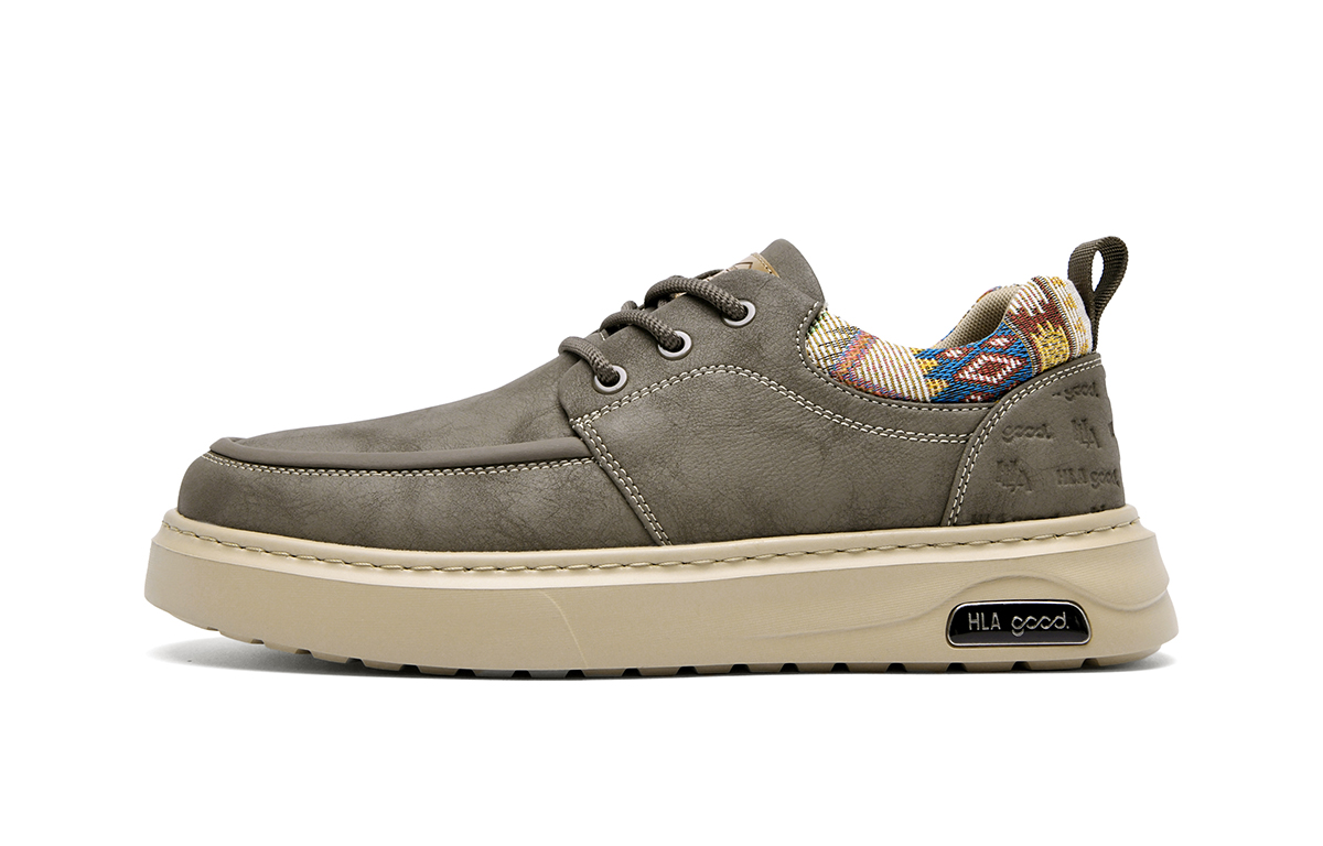 HLA Мужские повседневные кроссовки низкие черные/хаки — хаки, цвет Khaki
HLA Мужские повседневные кроссовки низкие черные/хаки — хаки, цвет Khaki