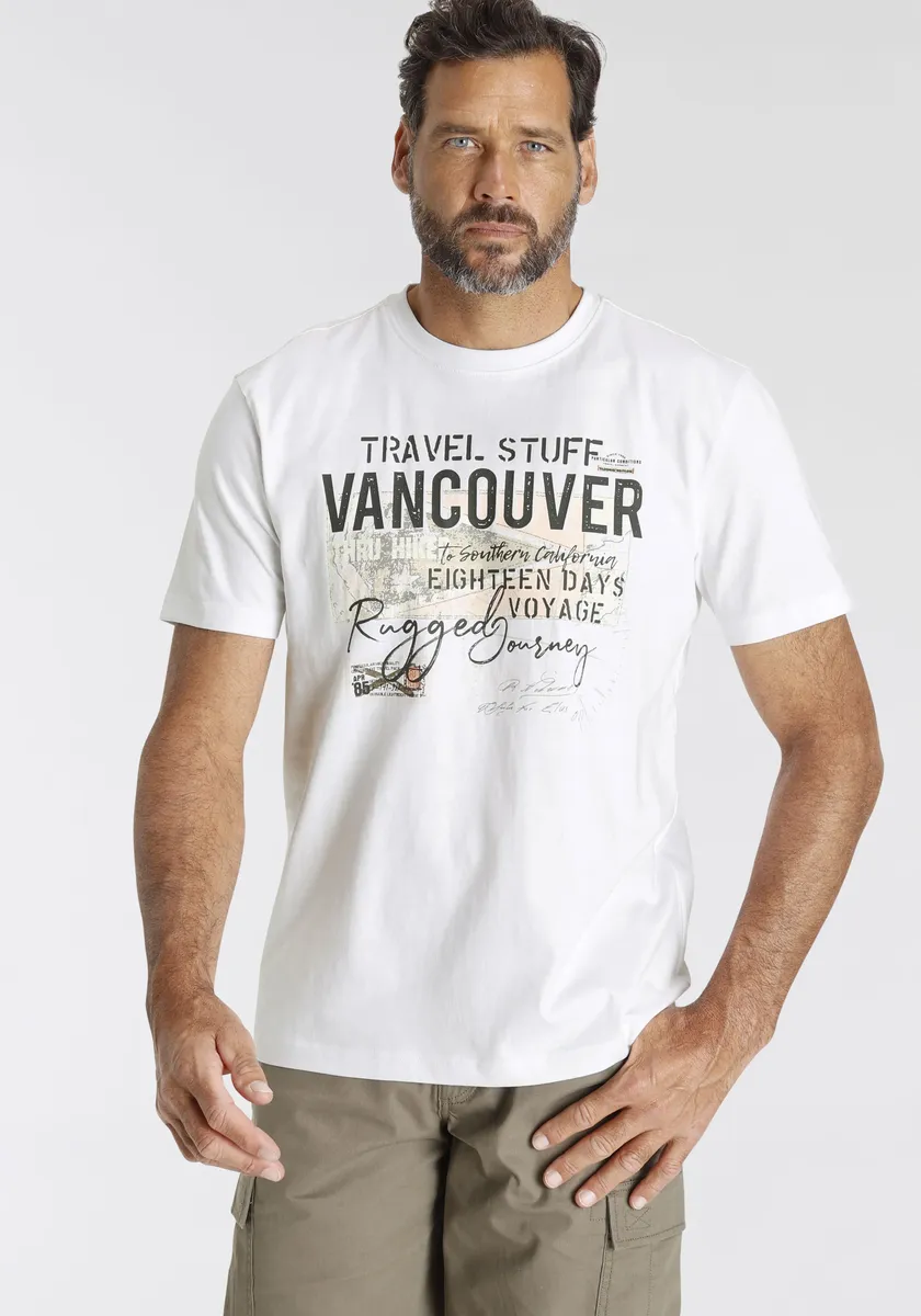 Мужская футболка World с принтом на груди Man'S World, белый
Мужская футболка World с принтом на груди Man'S World, белый