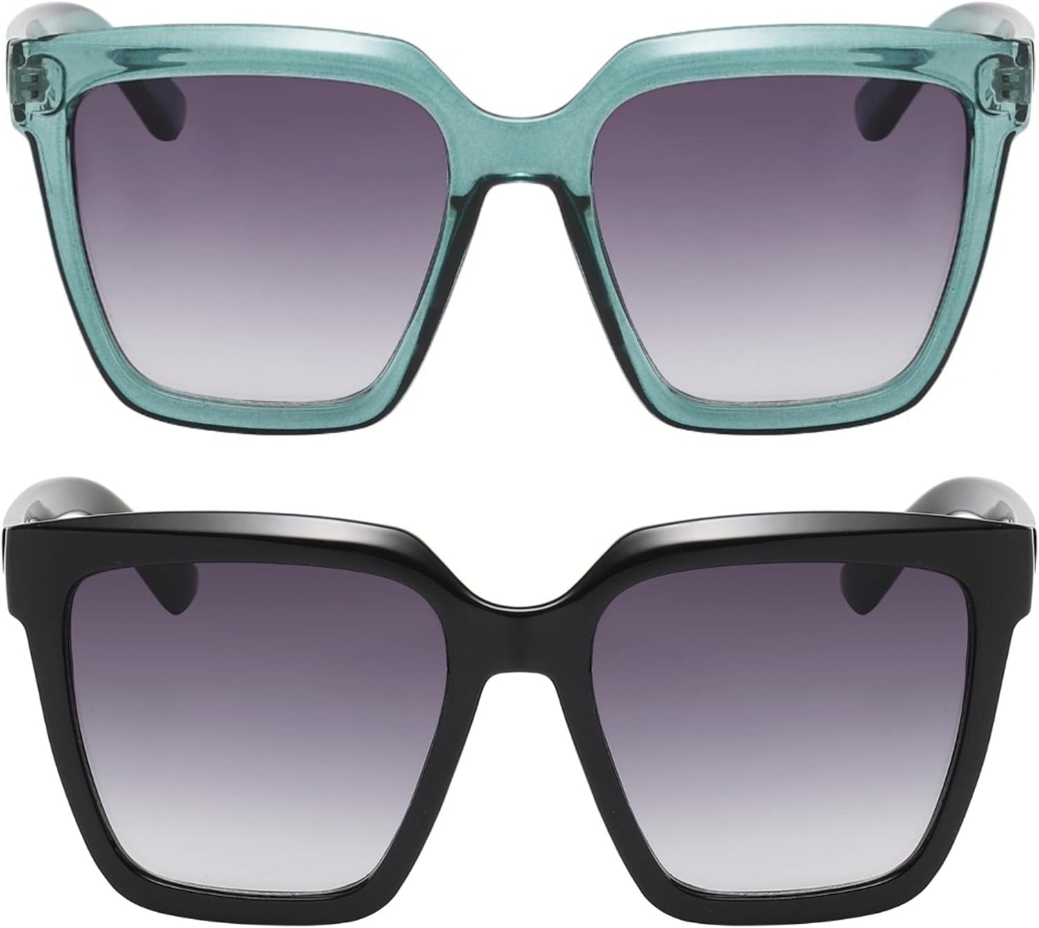 Солнцезащитные очки OWL Square Oversized для мужчин и женщин - оправа в виде рогов, линзы UV400, толстый пластик, женские солнцезащитные очки в стиле "бойфренд" XL, Turquoise, Black
Солнцезащитные очки OWL Square Oversized для мужчин и женщин - оправа в виде рогов, линзы UV400, толстый пластик, женские солнцезащитные очки в стиле "бойфренд" XL, Turquoise, Black